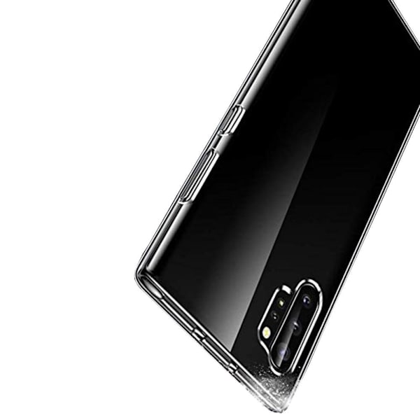 Samsung Galaxy Note 10 Plus - Skyddande Silikonskal Transparent