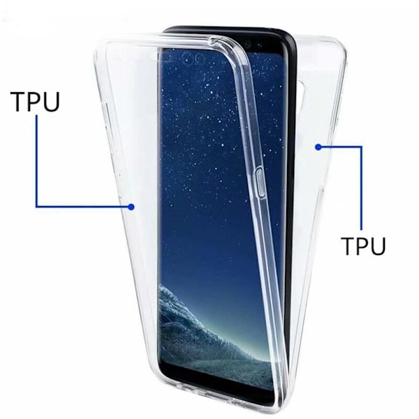 Crystal-Fodral med Touchsensorer (Dubbelt) Huawei P Smart 2019 Rosa