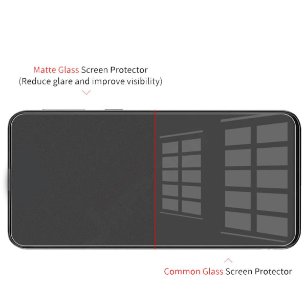 Sormenjälkiä estävä näytönsuoja 0,3 mm Galaxy A80 Transparent/Genomskinlig