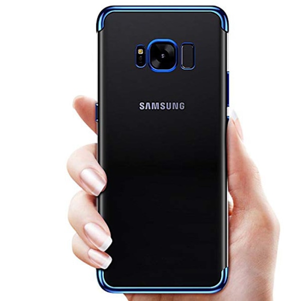 Samsung Galaxy S8+ - Stötdämpande Smart Silikonskal (FLOVEME) Blå Blå
