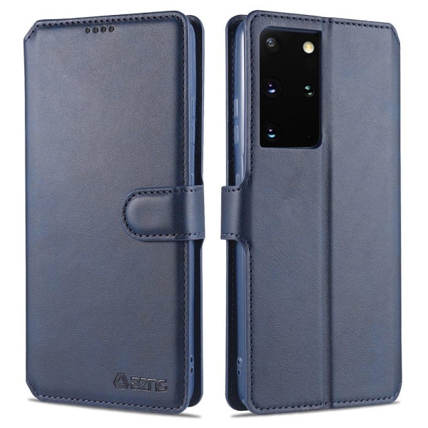 Samsung Galaxy S21 Ultra - Plånboksfodral (YAZUNSHI) Blå