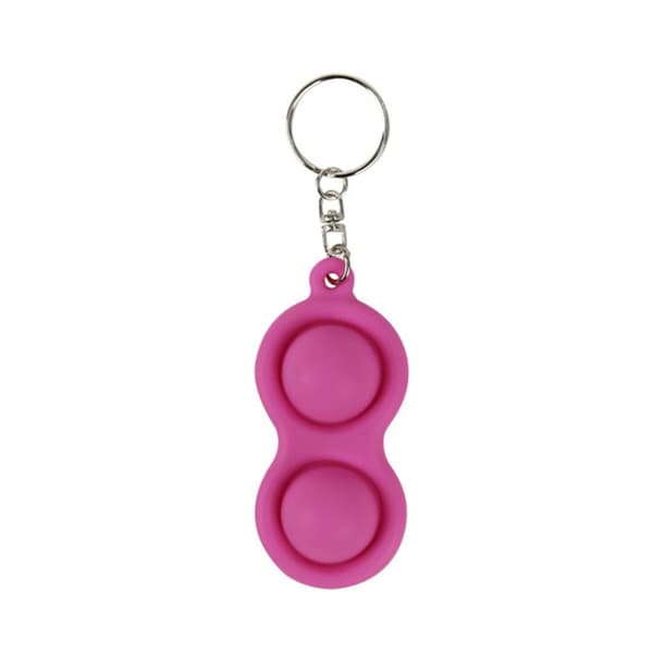 Hållbar Fidget Toy / Fidget Leksak / Simple Dimple Rosa