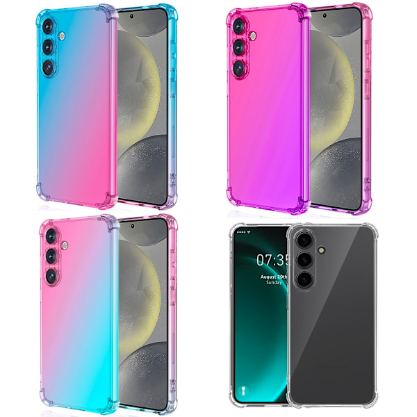 Samsung Galaxy S25 Plus - Reptåligt Silikonskal i Mjuk Design Clear
