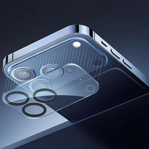 iPhone 17 Pro Max Skyddslins 3-pack  Transparent & Smidigt
