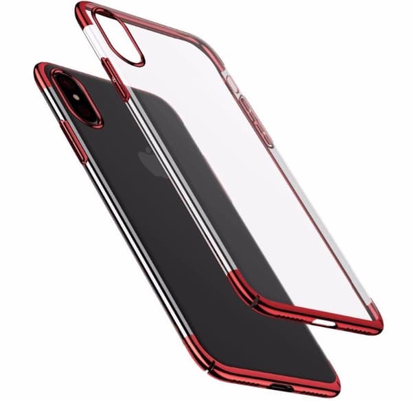 iPhone X - Elegant Silikonskal Från FLOVEME Guld