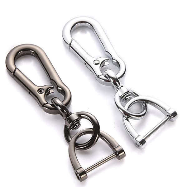 Smidig Kraftfull Nyckelring Silver