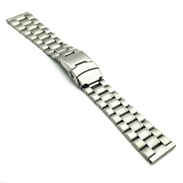 Stilrent Klockarmband i Rostfritt Stål Silver 18mm