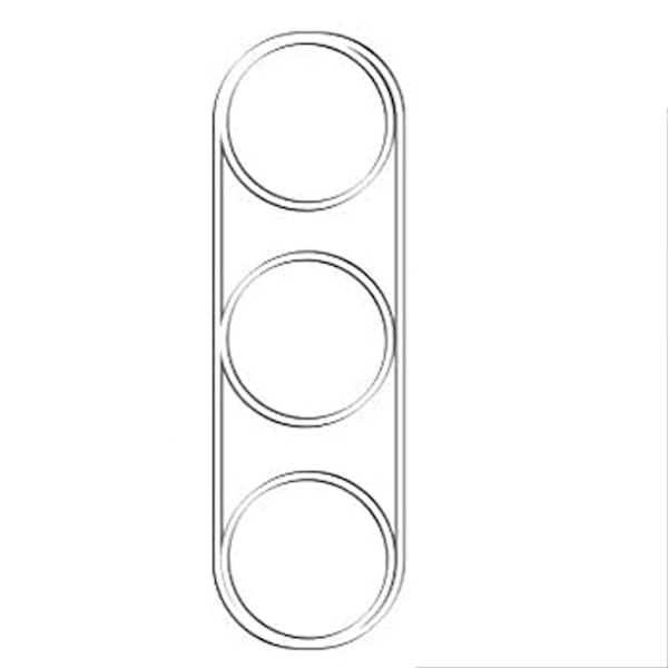 Samsung Galaxy A54 5G Linsskydd - Transparent & Tunt 0,3mm
