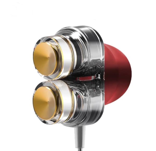 In-ear Hörlurar Genomskinlig