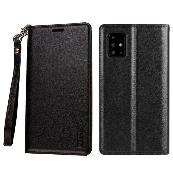 Samsung Galaxy A51 - Hanman Wallet-deksel Black Svart