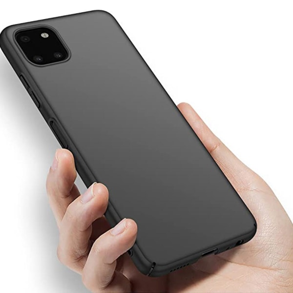 Samsung Galaxy A22 5G - Mattbehandlat Silikonskal Black