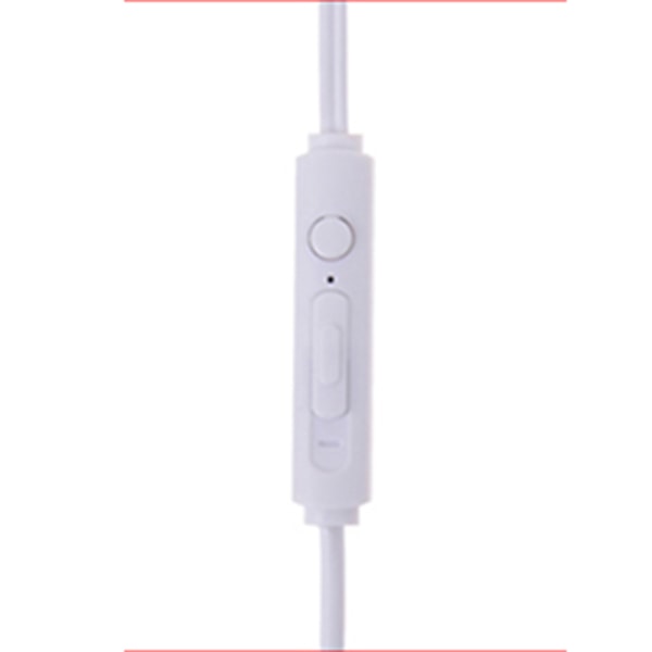 Hållbara In-Ear Type-C Hörlurar Vit