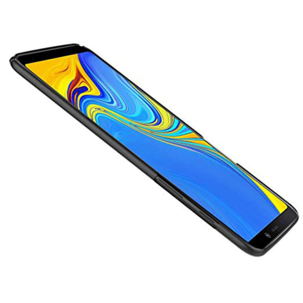 Samsung Galaxy A9 2018 - Iskuja vaimentava silikonikuori Svart
