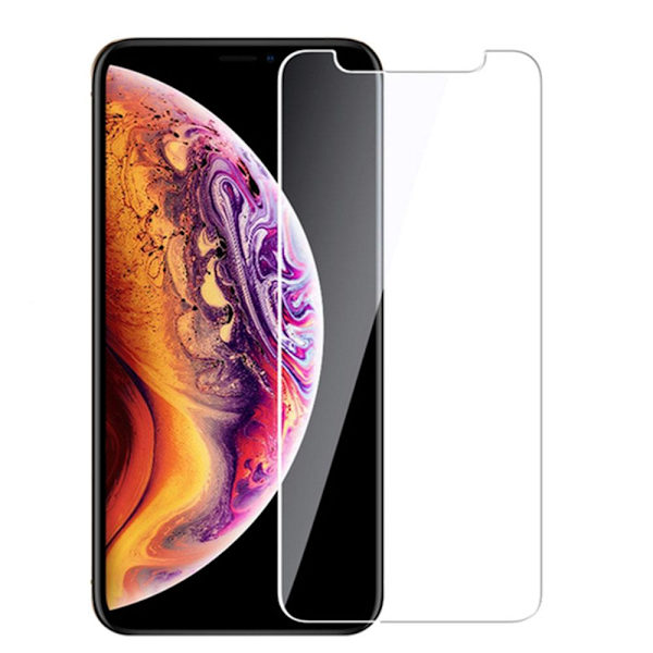 iPhone X/XS Skärmskydd + Kameralinsskydd HD 0,3mm Transparent/Genomskinlig
