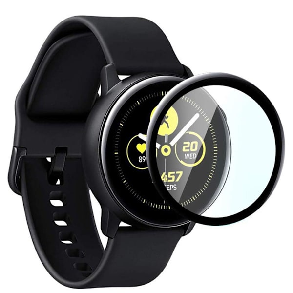 Mjukt Skärmskydd PET 40mm R500 Galaxy Watch Active1 Svart