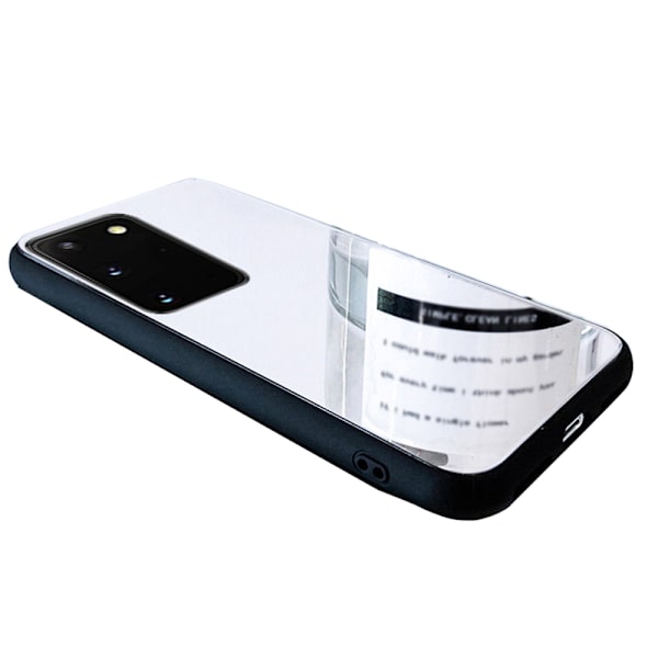 Exklusivt Spegelskal för Samsung Galaxy S20 - Elegans Möter Funktion! Silver