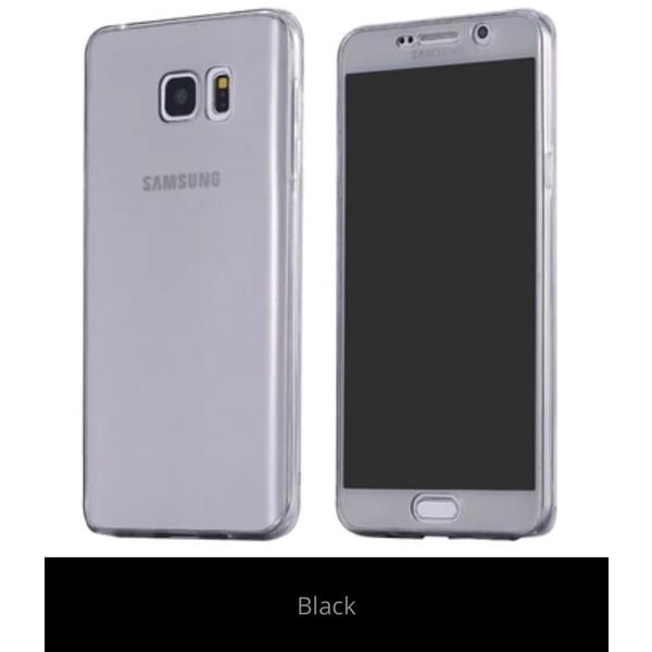 Samsung S6 Edge Kaksipuolinen silikonikotelo TOUCH FUNCTION -toiminnolla Guld
