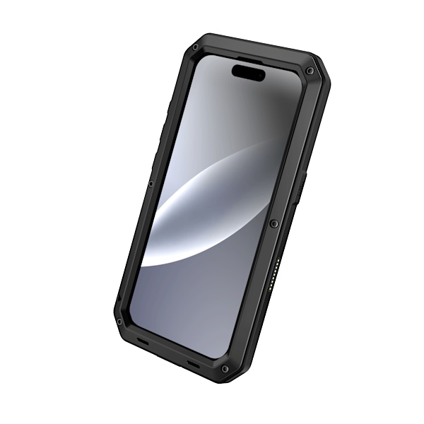 iPhone 17 Aluminiumskal  EXXO-design, Stötsäkert & Robust Silver