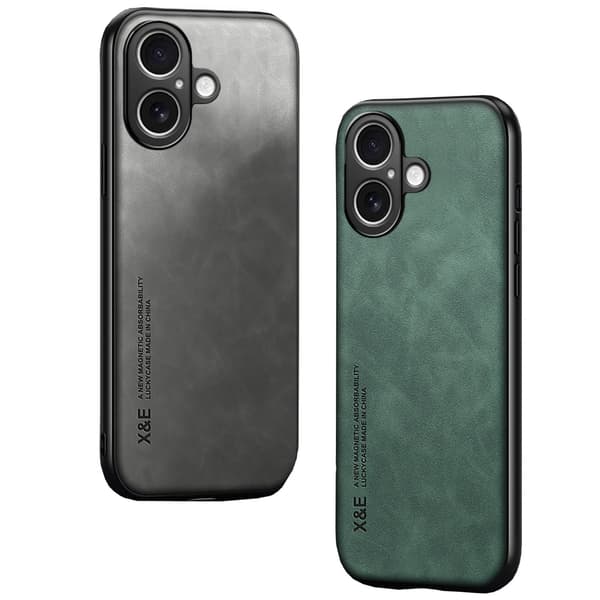 iPhone 16  Lyxig Mockayta & Tunn Design Svart
