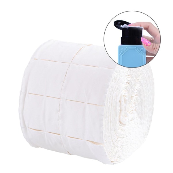 Rengörings Pads (Bomull) Vit 300-Pack