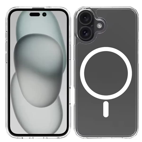 iPhone 17 Fodral  Air-Guard Skydd med Starkt Magnetlås