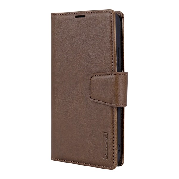 Samsung Galaxy S25 - Plånboksfodral 2-i-1 Hanman Miluo PU-Läder Brun
