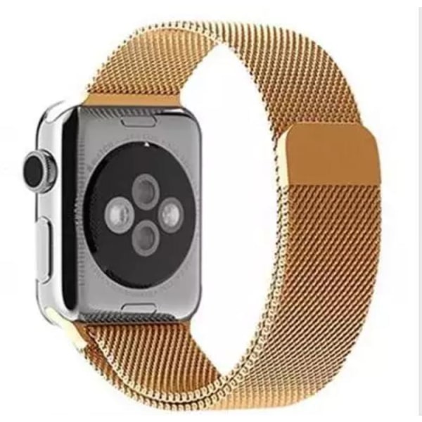 Länk till Apple Watch 42mm (Rostfritt Stål) Guld