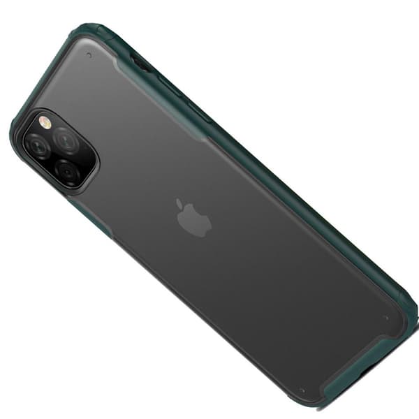 iPhone 11 Pro Max - Skyddande Bumper Skal (Wlons) Svart Svart