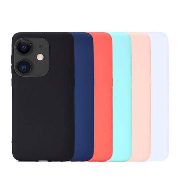 iPhone 12 Mini - Leman silikoneskal Grön