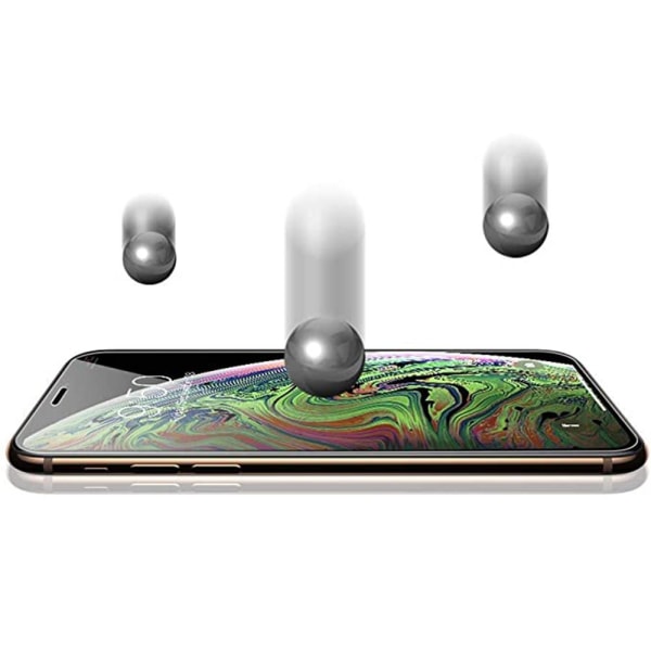 iPhone XR Full Clear 2.5D Skärmskydd 9H 0,3mm Transparent/Genomskinlig