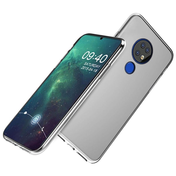 Nokia 6.2 - Silikonskal Transparent/Genomskinlig