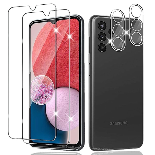 Samsung Galaxy A15 4G/5G - Fullt Skydd för Skärm & Kamera