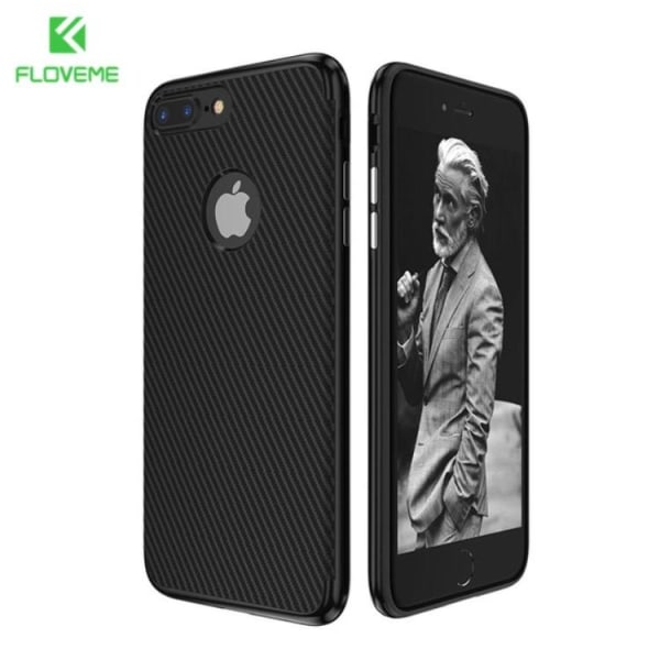 Stilrent skal till iPhone 6/6S PLUS från FLOVEME's CARBON-serie Silver