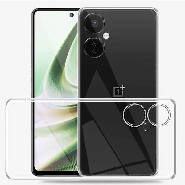 Oneplus Nord CE3 Lite 5G - Hållbart skydd i Silikon Transparent