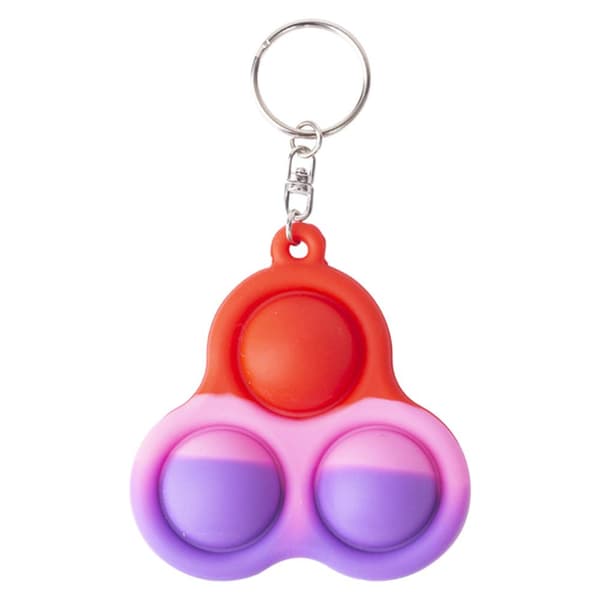 Flerfärgad Fidget Toy / Fidget Leksak / Simple Dimple Blå/Grön/Rosa