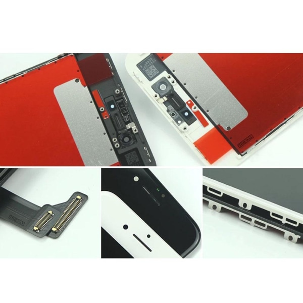 iPhone XS OLED LCD & Pekskärm Digitizer AAA+++ Svart