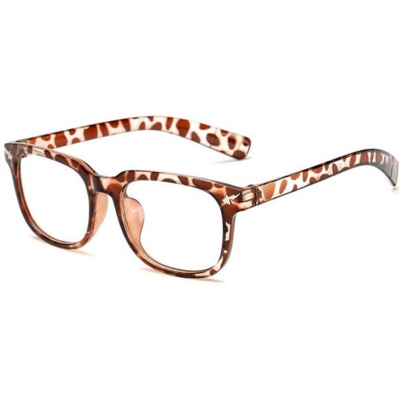 Anti-blått lys briller Leopardmönstrat