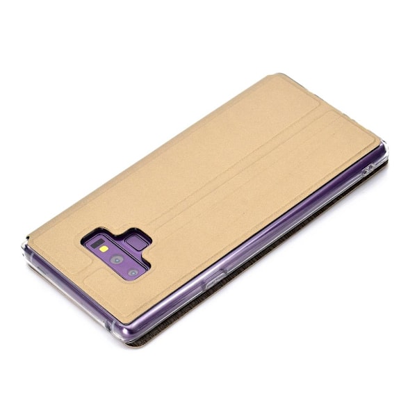Smartfodral med Fönster & Svarsfunktion - Samsung Galaxy Note 9 Röd