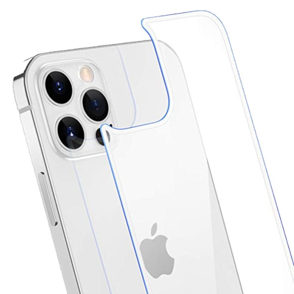 iPhone 12 Pro Max skjermbeskytter 9H 0,3 mm bak Transparent