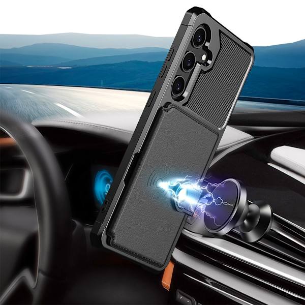 Samsung Galaxy S23FE - Urläckert Designat Skal- Snyggt och Praktiskt! Grön