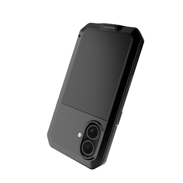 iPhone 16 - HEAVY DUTY - Extremt Stötsäkert Skydd Silver