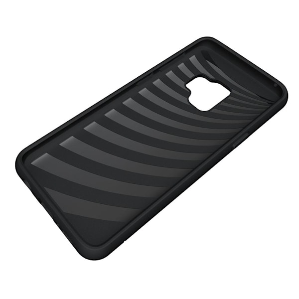 Skal med Kortfack från JENSEN - Samsung Galaxy S9+ Grön