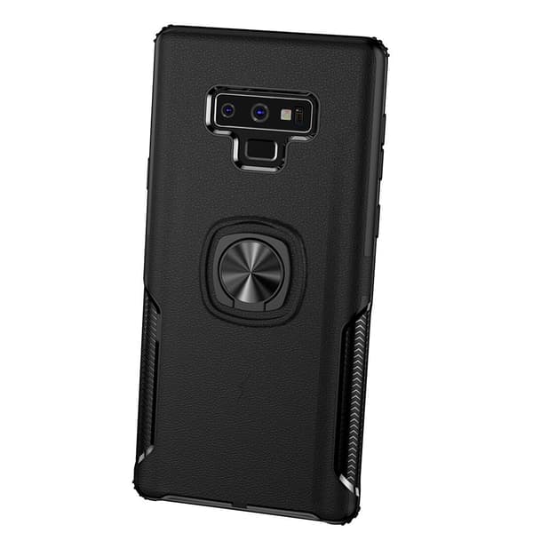 Smart Skal med Ringhållare från LEMAN - Samsung Galaxy Note 9 Guld