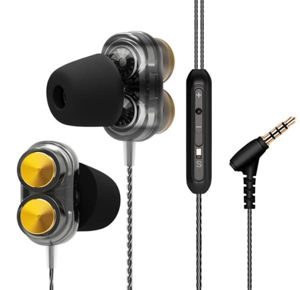 In-ear Hörlurar Genomskinlig