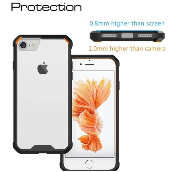 Stöttåligt Hybrid-Skal LEMAN - iPhone SE 2020 Grön