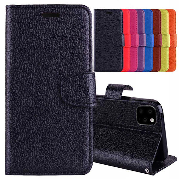iPhone 11 Pro Max - Praktiskt Plånboksfodral (NKOBEE) Black Svart