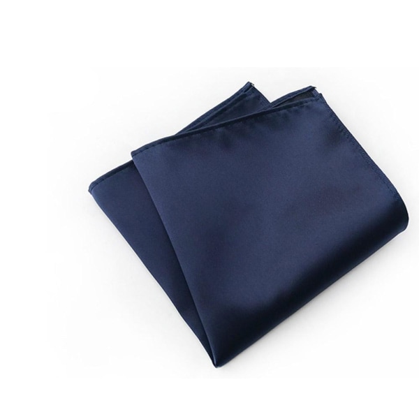Pocket Square Blazer Breast lommetørklæde Mörkblå
