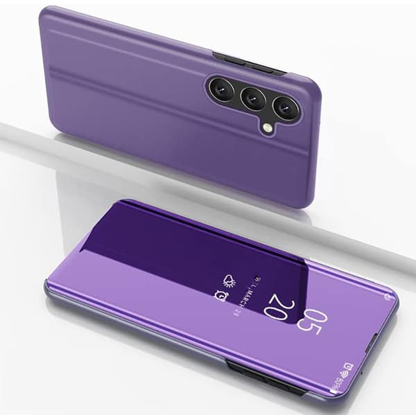 Stilig speilvendt deksel for Samsung Galaxy A05S Silver