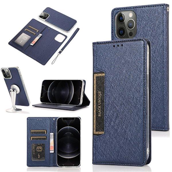 iPhone 12 Pro Max - Pung-etui (FLOVEME) Guld