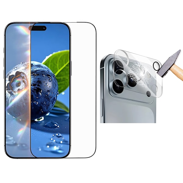 iPhone 17 Pro Skyddspaket  Bubblafritt & Precisionspassning